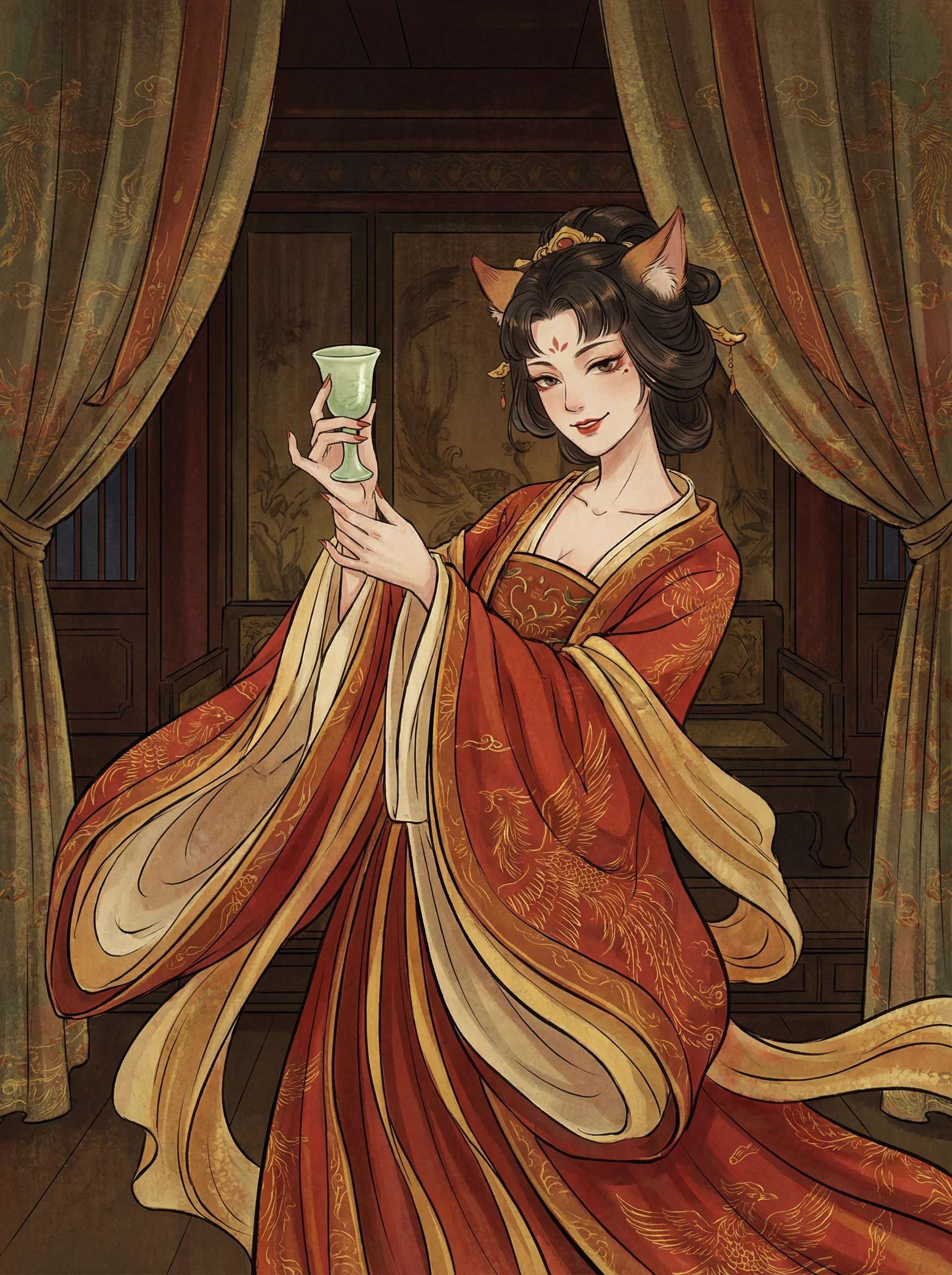 妲己 - 恒信贵金属模拟账户 封神榜截教动漫角色